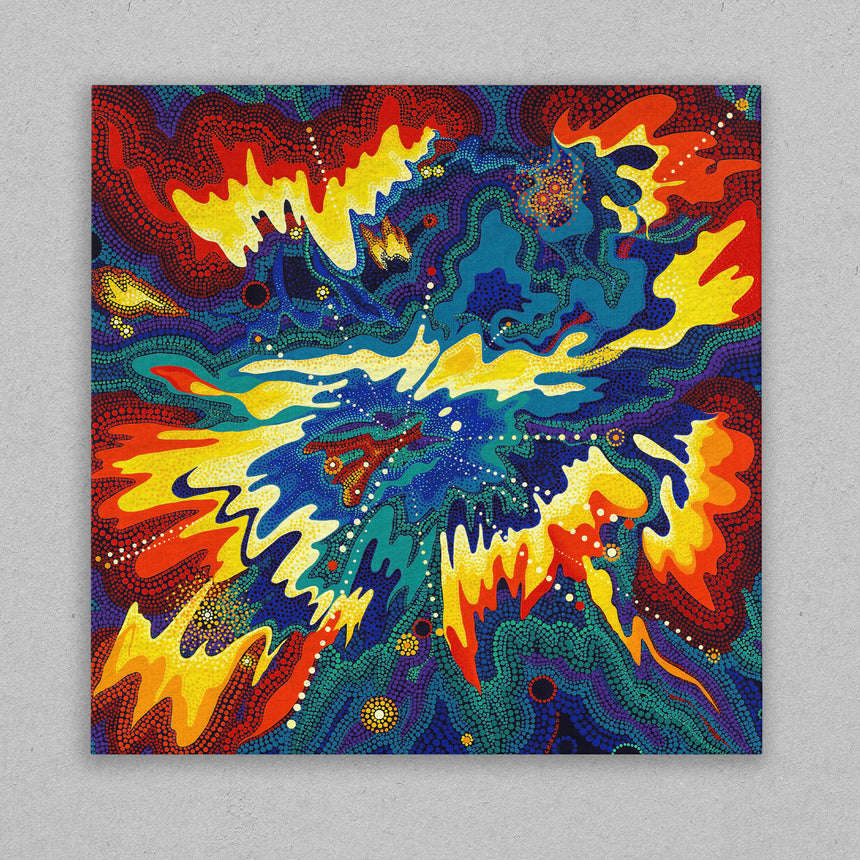 Exhale - Matted Art Print